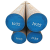 Diameter besar C35 1.0501 bar keluli tergelek panas biru dicat hujung bertanda 1035