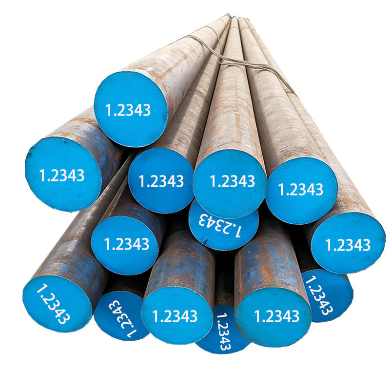 किलु स्टील गोदाम में 1.2343 टूल स्टील राउंड बार Φ160-Φ380
